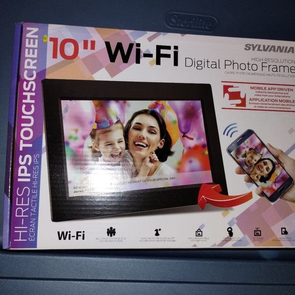 Sylvania Accents New Sylvania Wifi Digital Photo Frame Poshmark